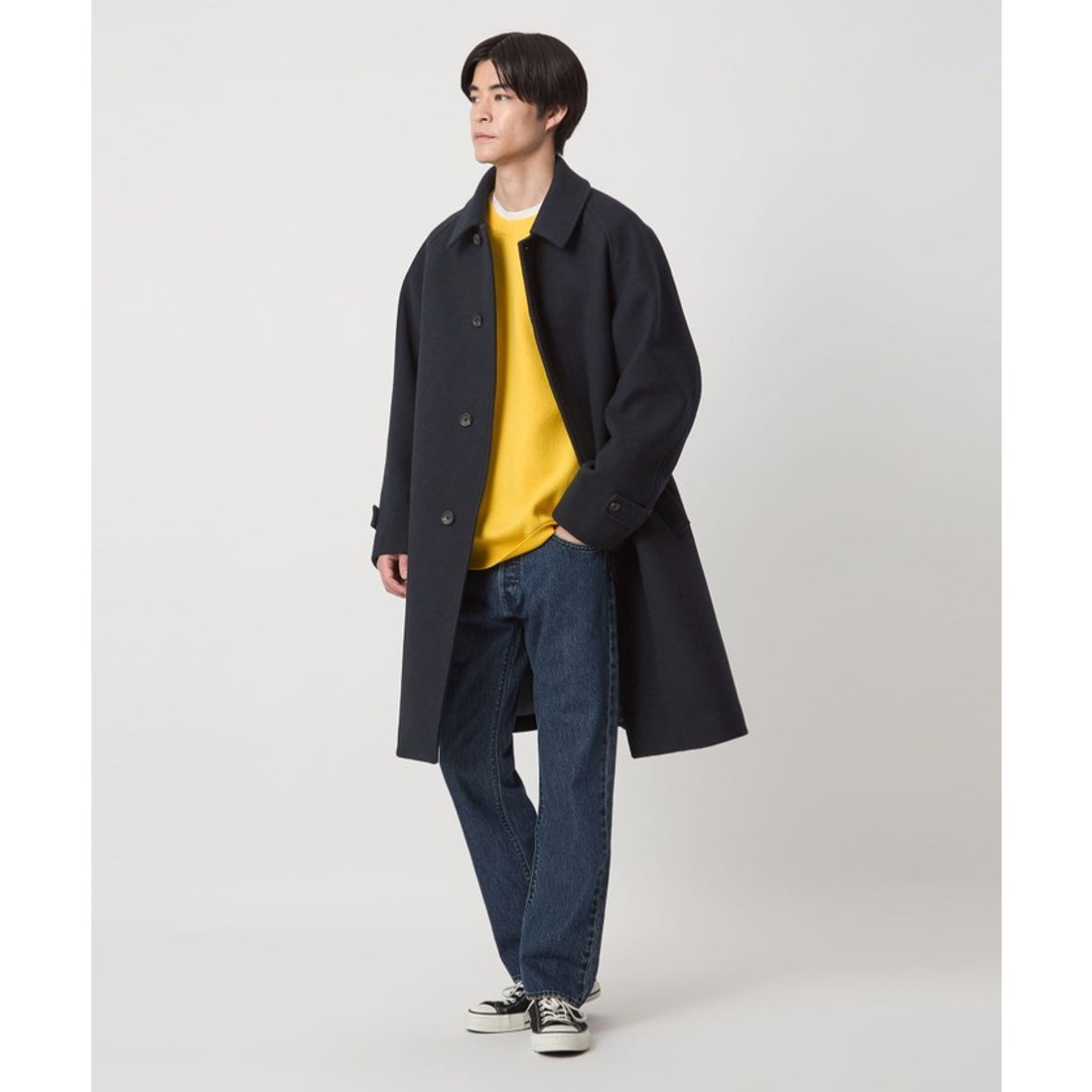 UNITED ARROWS green label relaxing SENTDALE WOOL ステンカラー