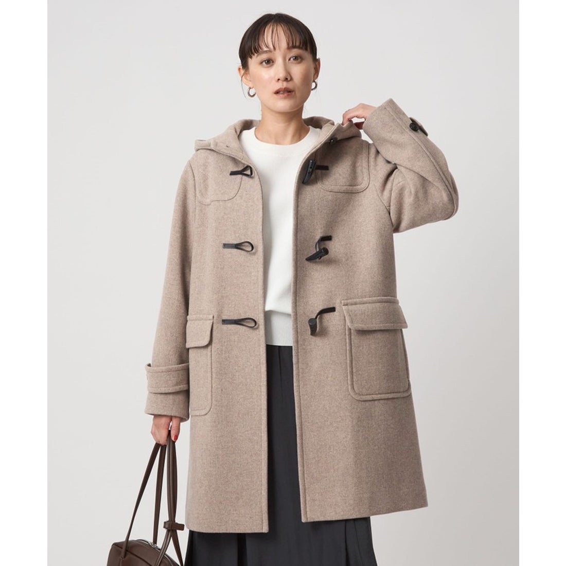 UNITED ARROWS green label relaxing ロング ダッフルコート （MD