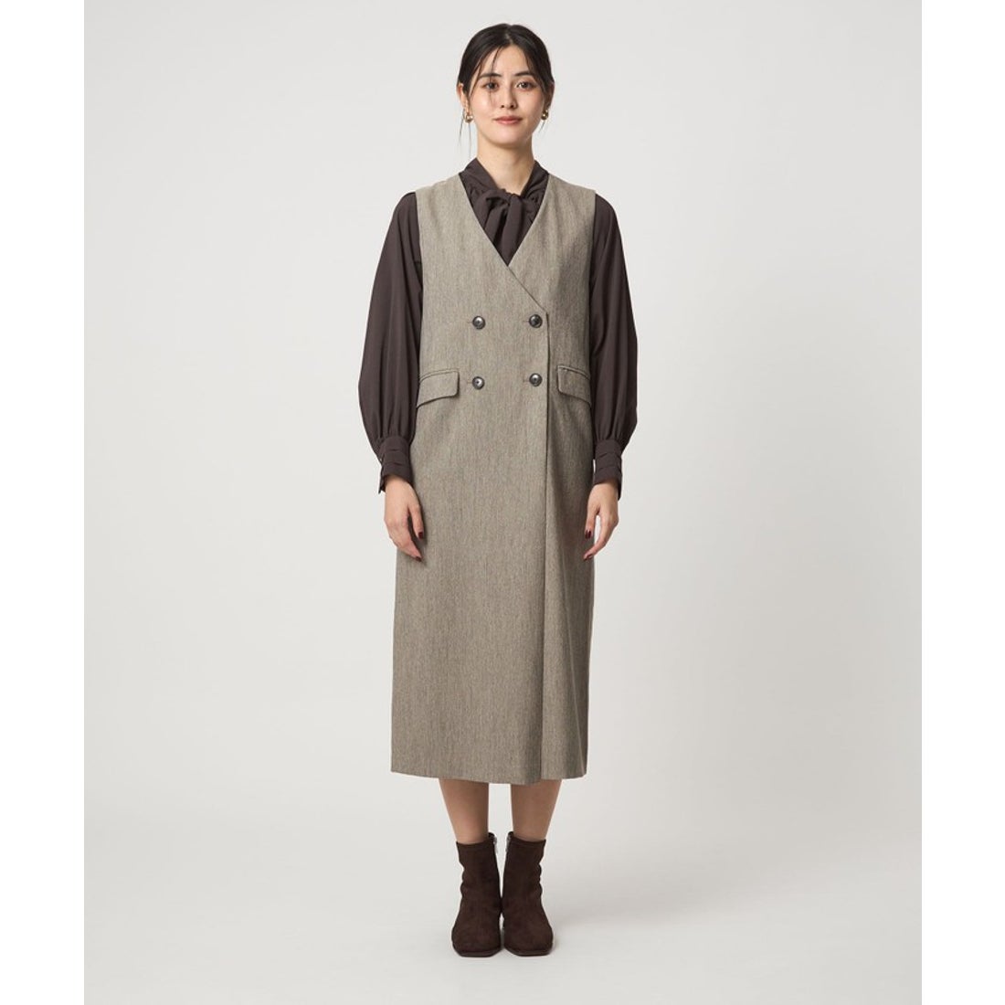 UNITED ARROWS green label relaxing ［size SHORTあり］ウールライク