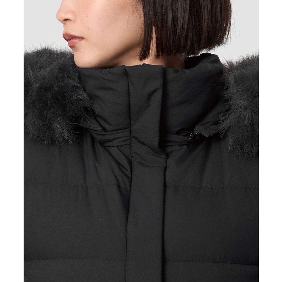 UNITED ARROWS green label relaxing フード ロング ダウン （MOCA