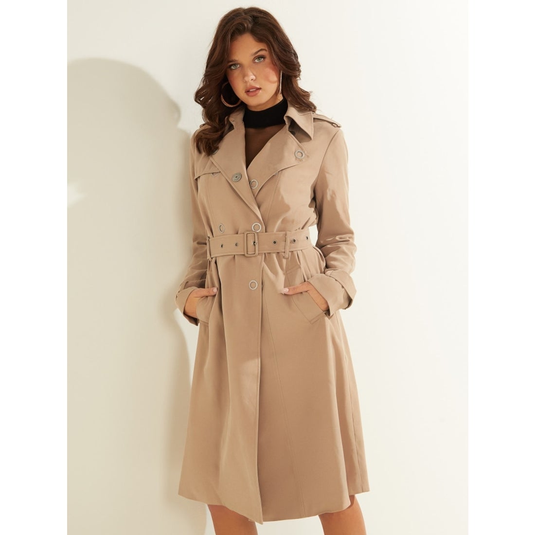 ゲス GUESS Gemma Trench （G1DQ） -waja bazar - 海外ファッション