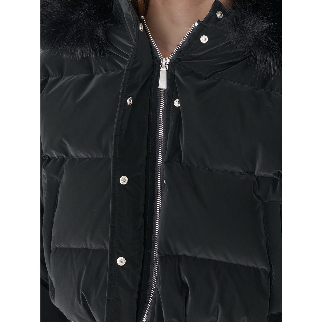 ダーリッチ Darich レディショートダウンジャケット （ブラック