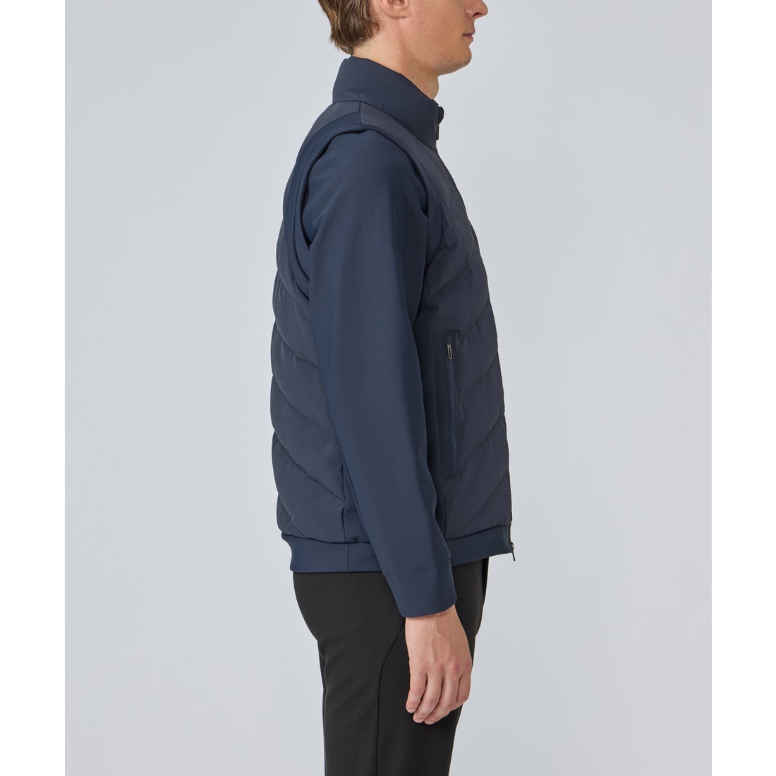 デサントゴルフ DESCENTE ゴルフ ディタッチャブル2WAY中綿ジャケット