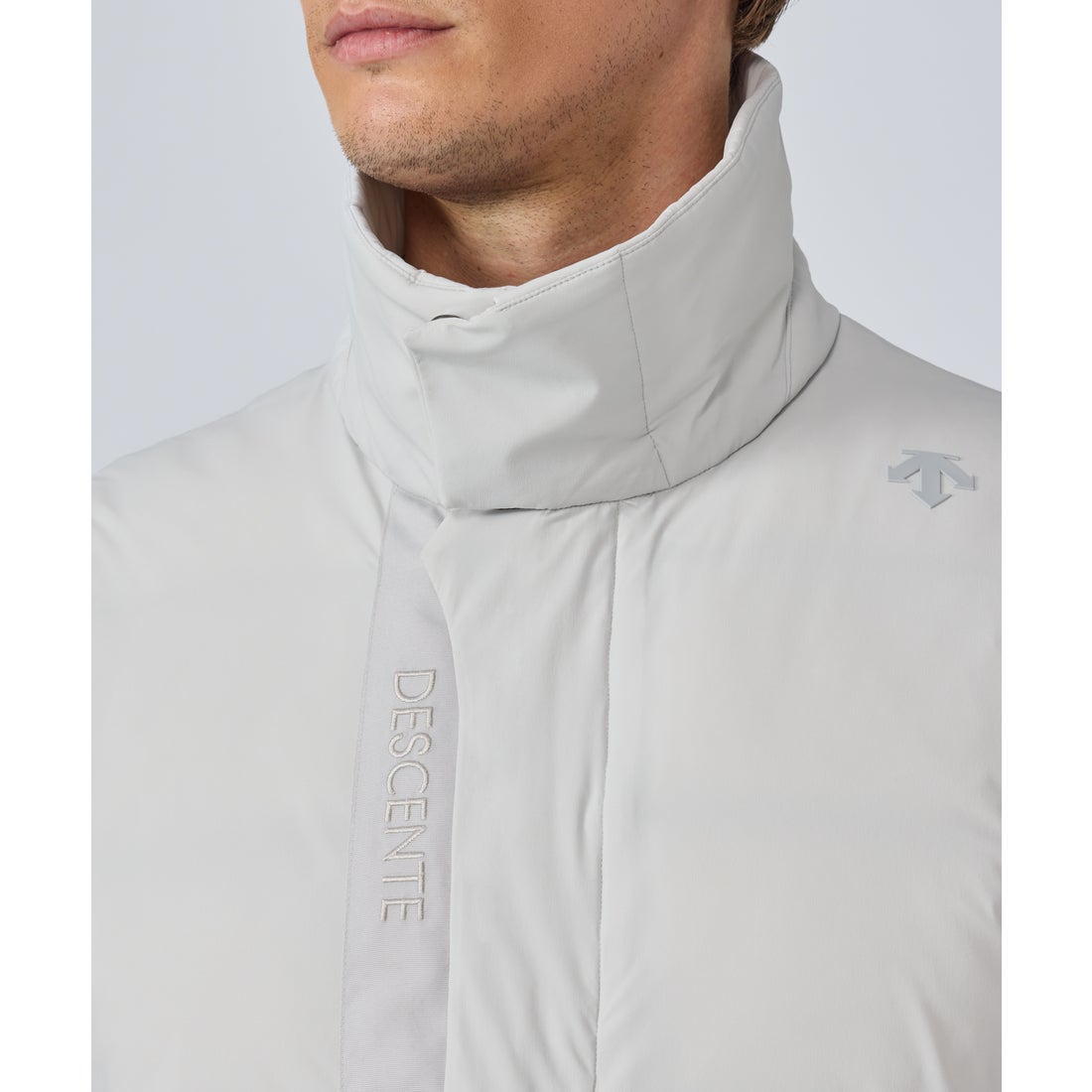 デサントゴルフ DESCENTE ゴルフ ステンカラーダウンベスト -デサント