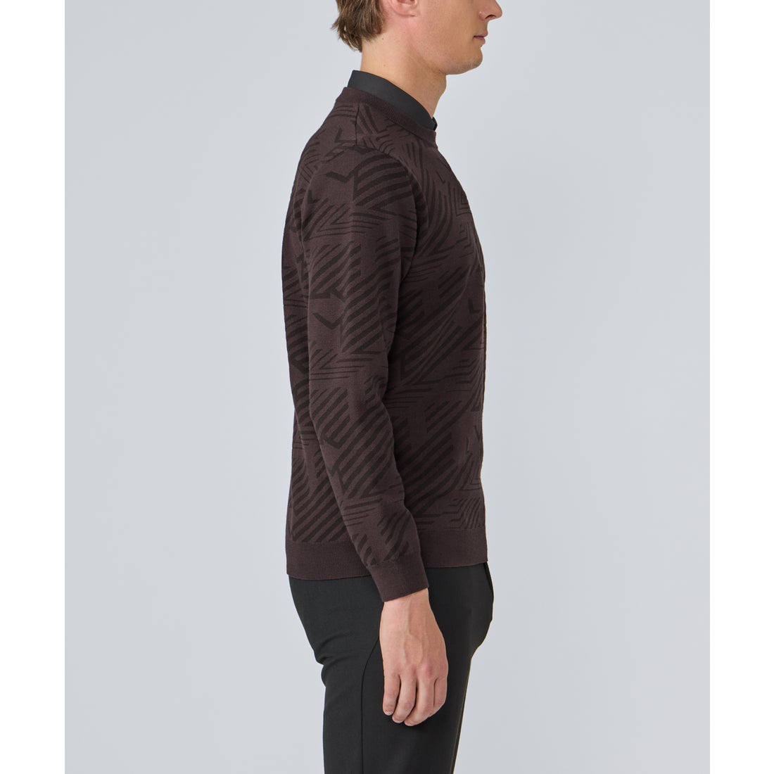 デサントゴルフ DESCENTE ゴルフ ジャカードクルーネックセーター