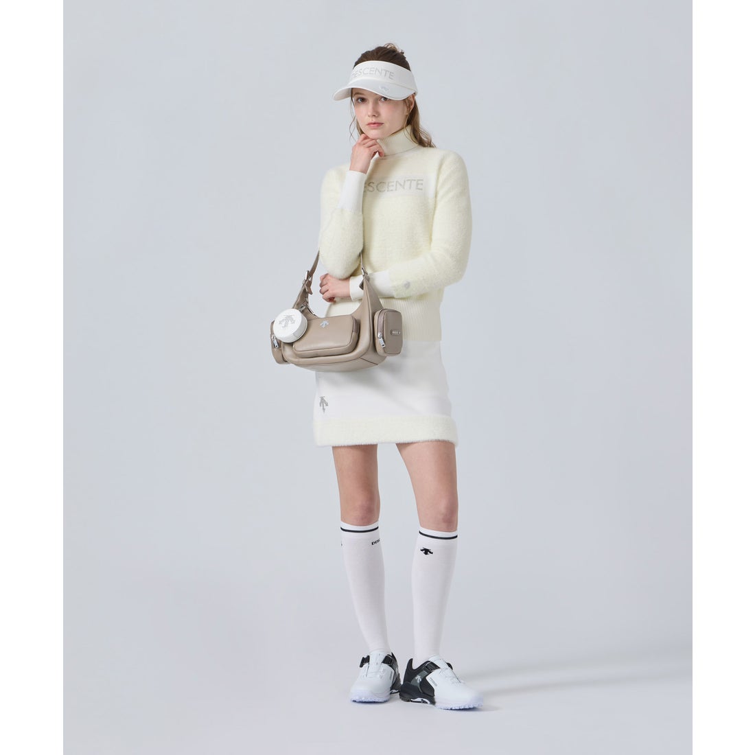 デサントゴルフ DESCENTE ゴルフ 【CRYSTAL COLLECTION】ラメミックス