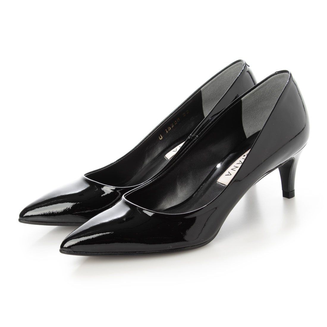 ダイアナ DIANA パンプス （黒エナメル） -アウトレット通販