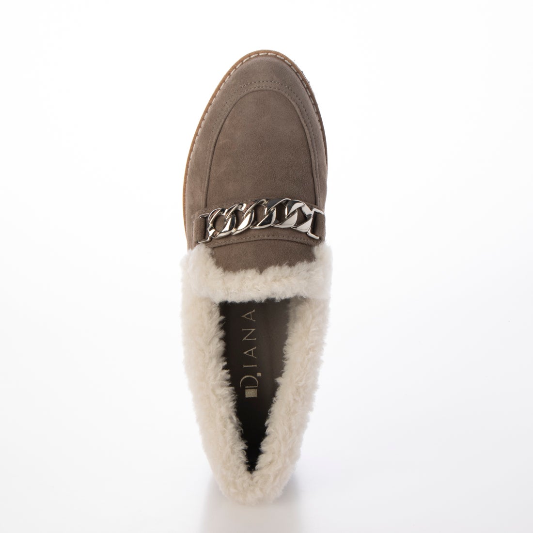 ダイアナ DIANA フラットパンプス （グレースエード） - ファッション