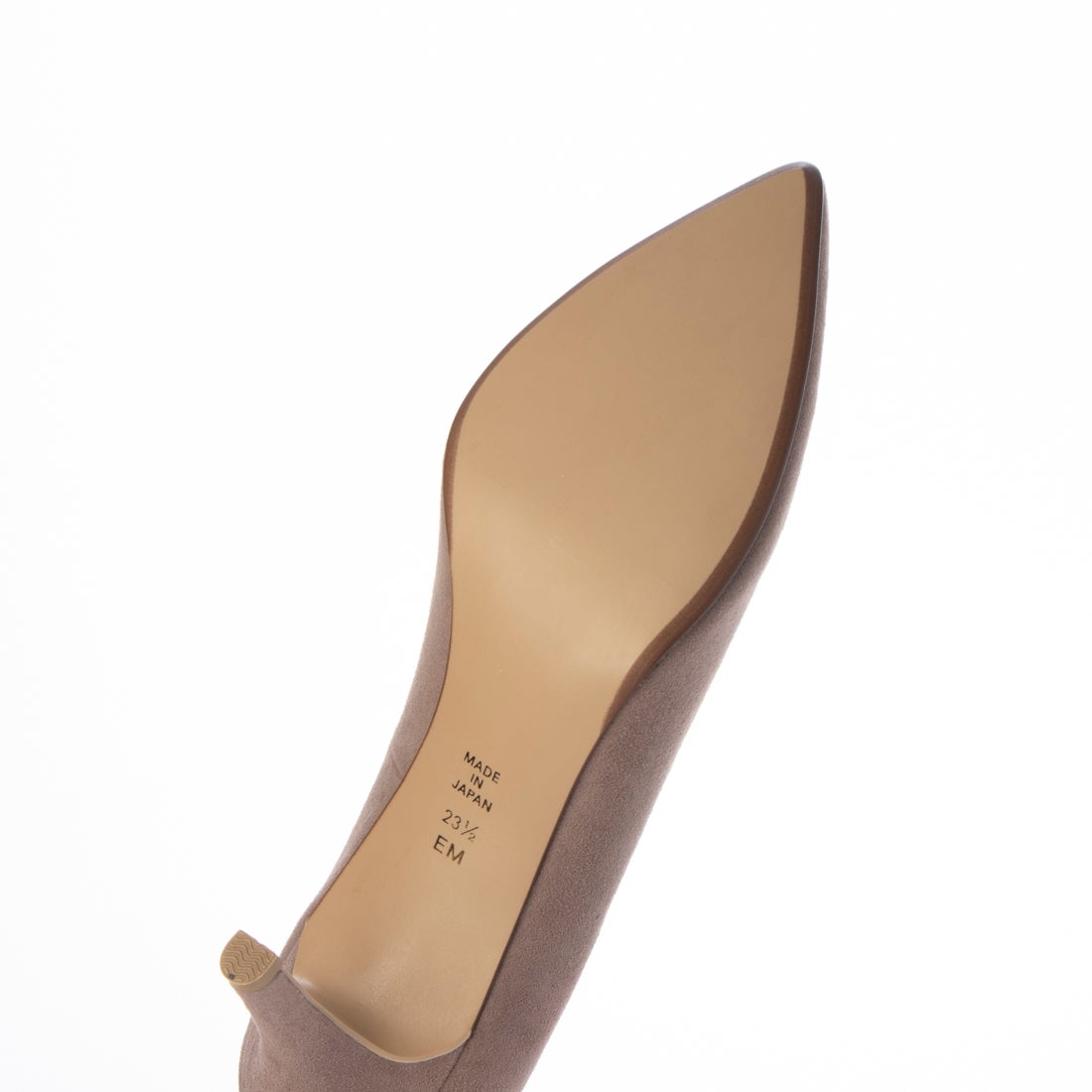 ダイアナ DIANA 7cm台ヒールパンプス （ダークベージュスエード