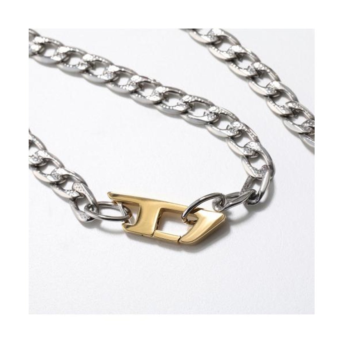 ディーゼル DIESEL DIESEL ネックレス DX1343040 Dロゴ （シルバー