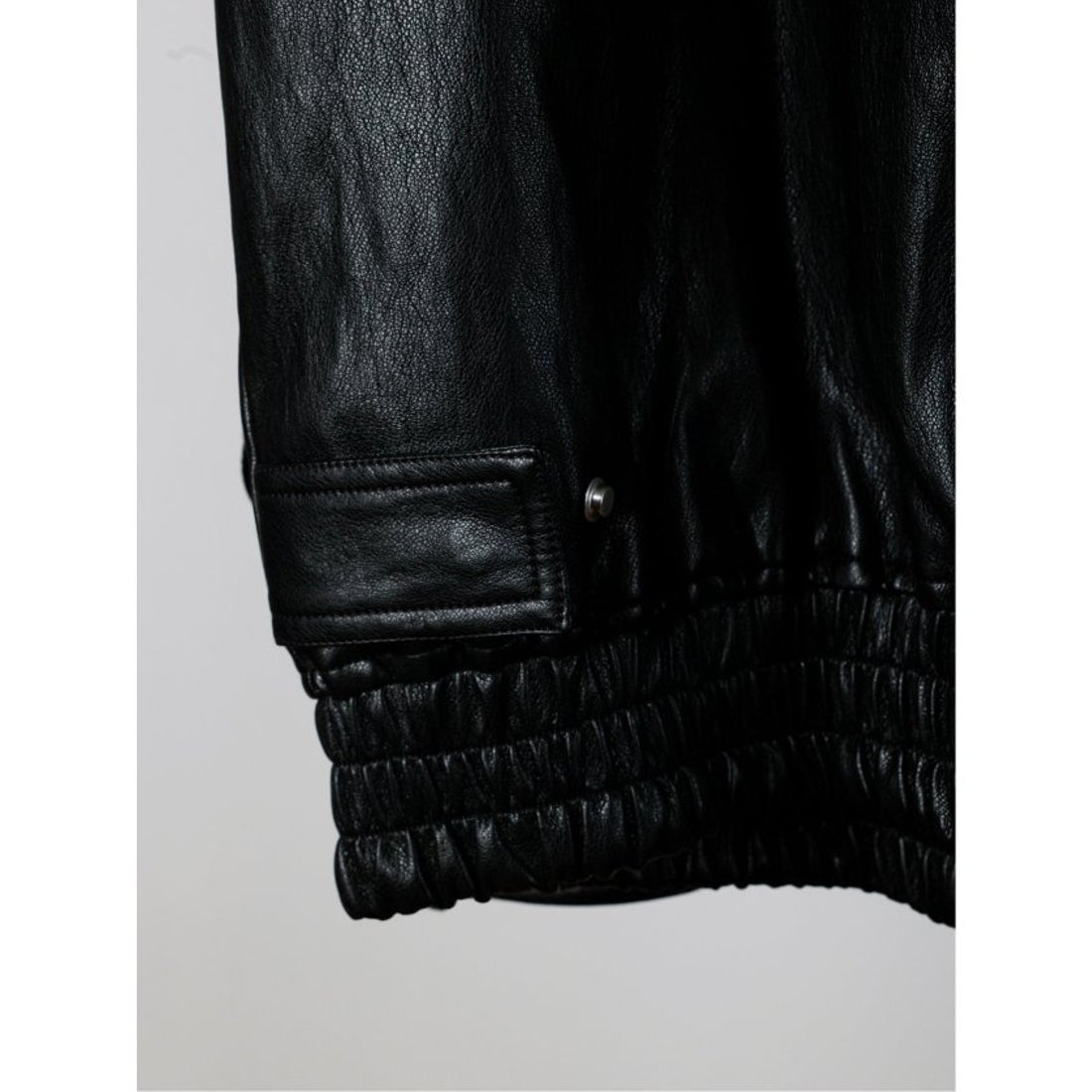 DRAW Oversized Faux Leather Blouson / ビッグシルエット フェイク