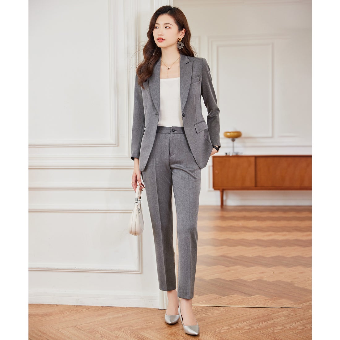 ドレスプラス DRESS+ スーツ レディース 上下セット 2点セット