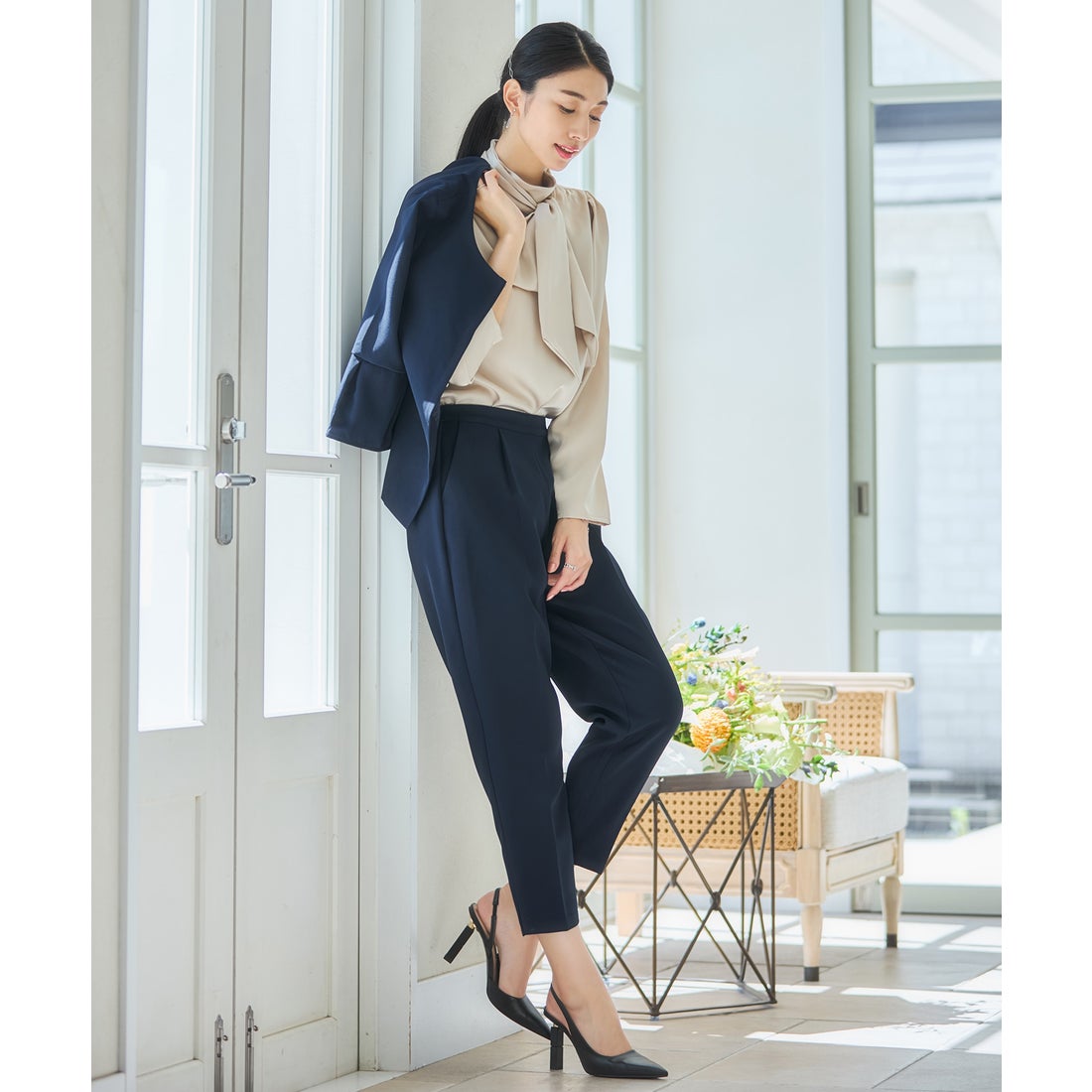 ドレスプラス DRESS+ セットアップ レディーススーツ ジャケット