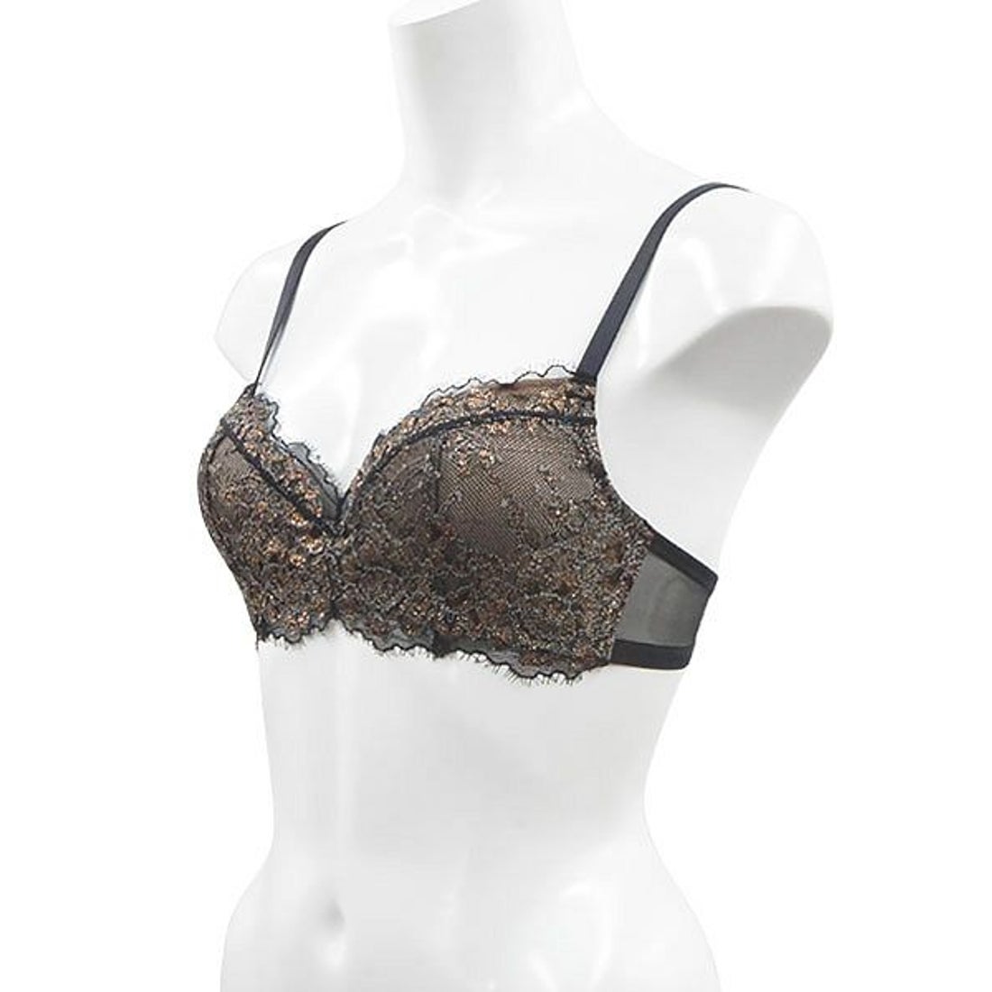 アンブラ ANNEBRA Bridal 3/4はぎカップブラジャー(B～G) （ブラック