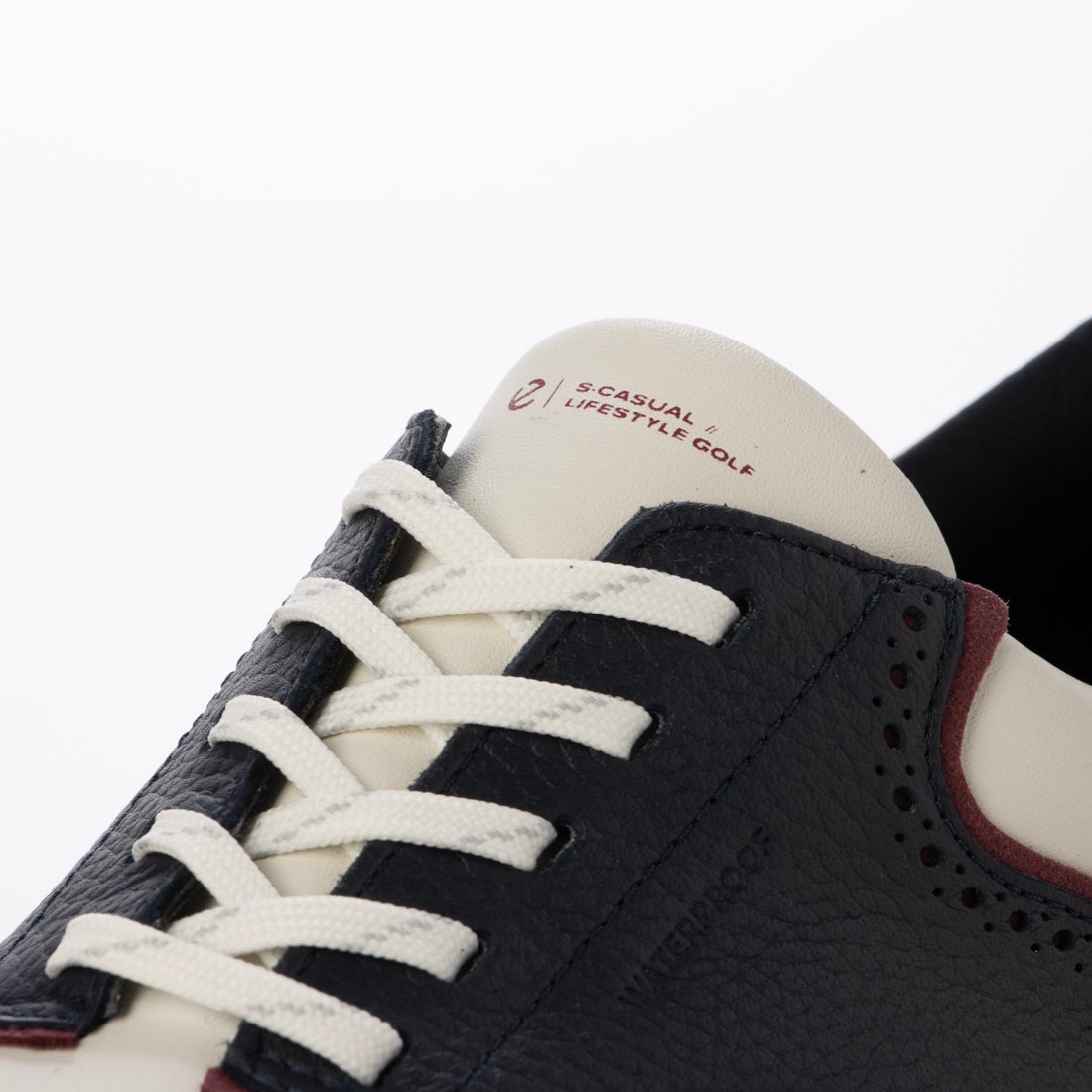 エコー ECCO 防水 Golf S-Casual スパイクレスゴルフシューズ 本革