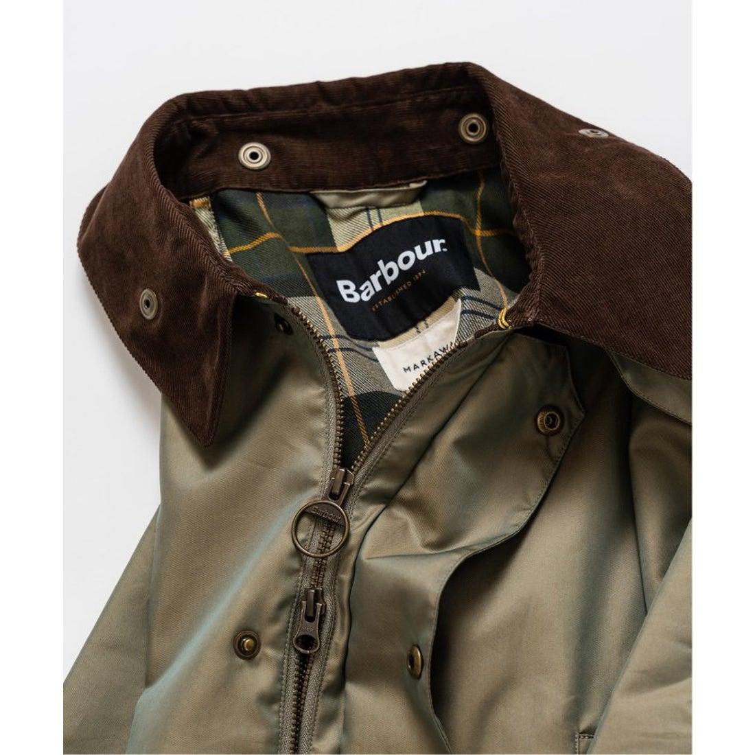 エディフィス EDIFICE Barbour for MARKAWARE & EDIFICE 別注 BEDALE