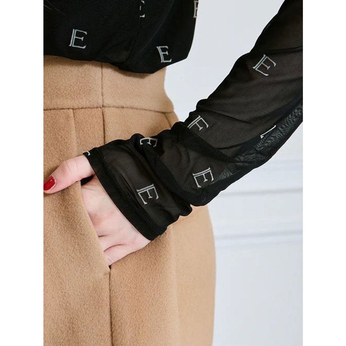 エイミーイストワール EIMY ISTOIRE モノグラムカットアウトチュール