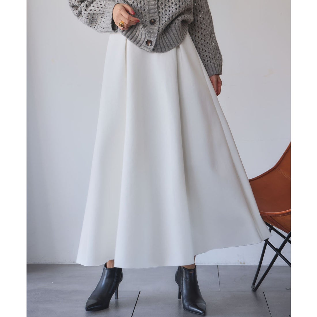エルフランク ELFRANK 【低身長サイズあり】ダンボール ロング フレア