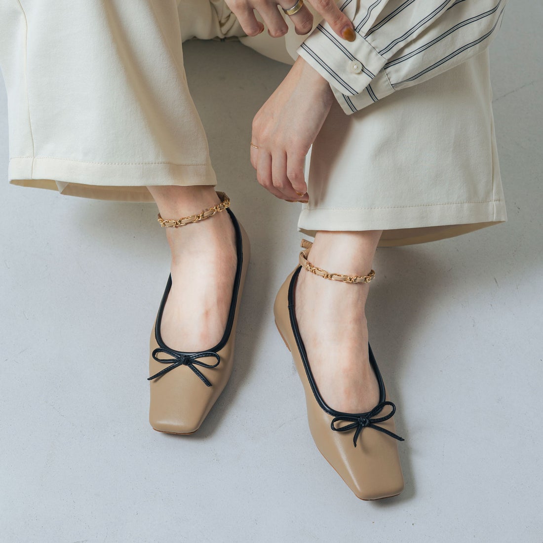 EVOL/イーボル】 【軽量・柔らかい】スクエアチェーンバレエ IZ5826