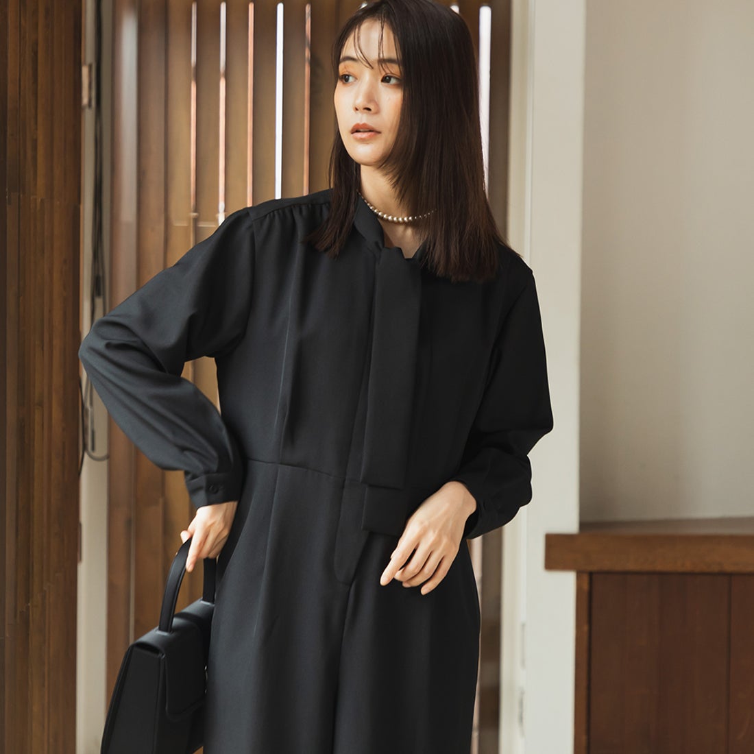 form forma 【喪服・礼服】ボウタイオールインワン/卒業式/入学式