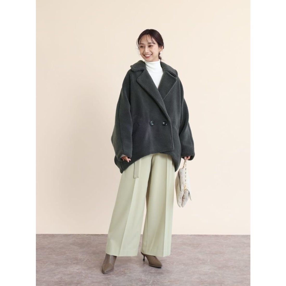 フェンネル FENNEL ミドルボアコート （モカ） -ファッション通販