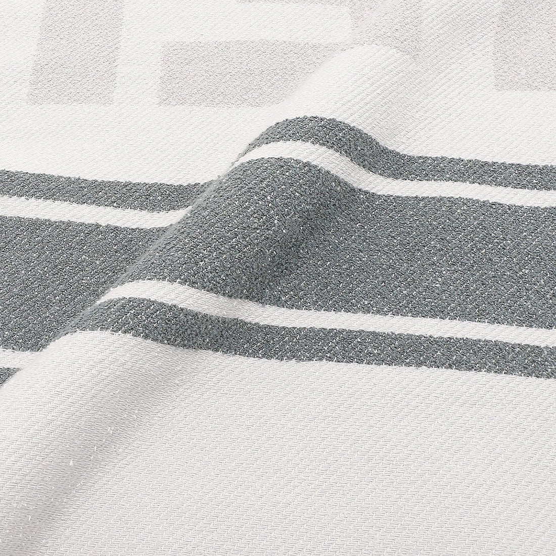 フェンディ FENDI タオル ビーチタオル FFロゴ グレー ホワイト メンズ