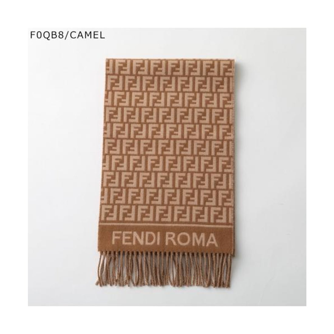 フェンディ FENDI FENDI マフラー 30×190 FXT113 AQCW カシミヤ ウール