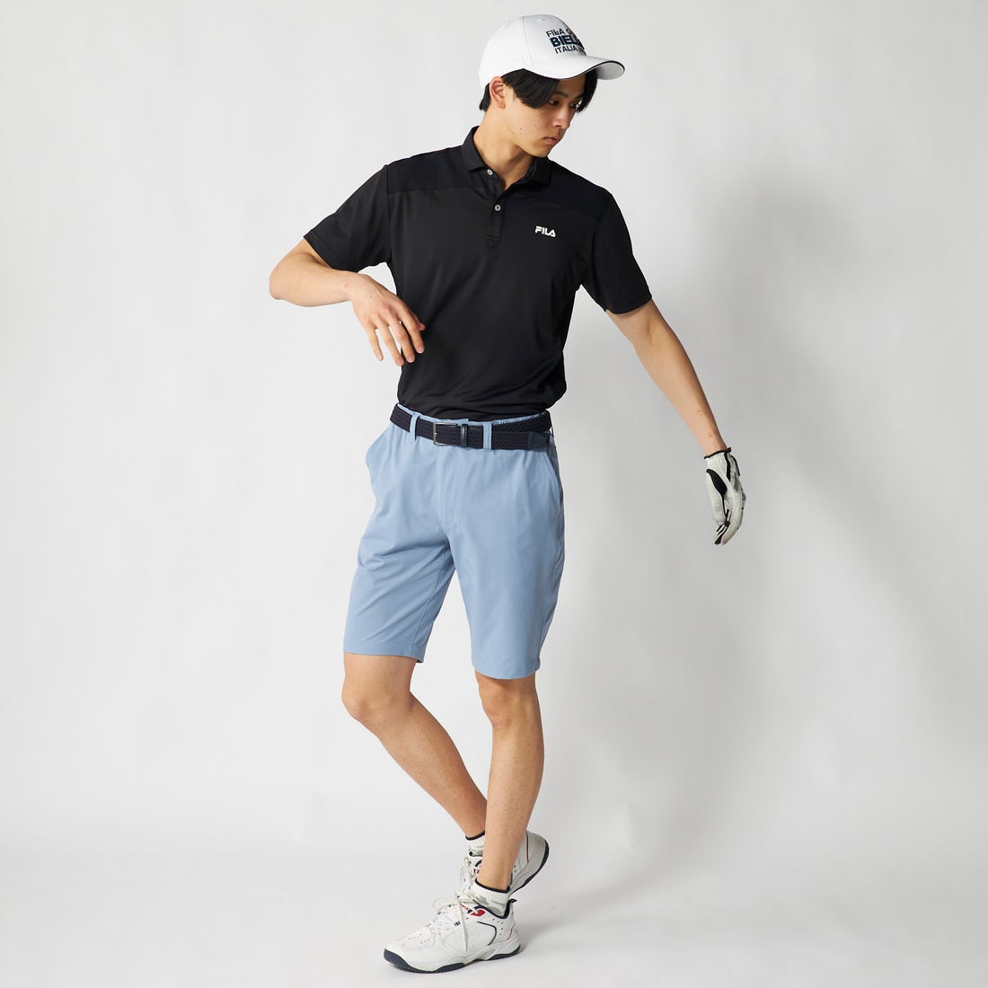 ゴルフ】半袖シャツ / メンズ （BK） -FILA（フィラ）公式通販
