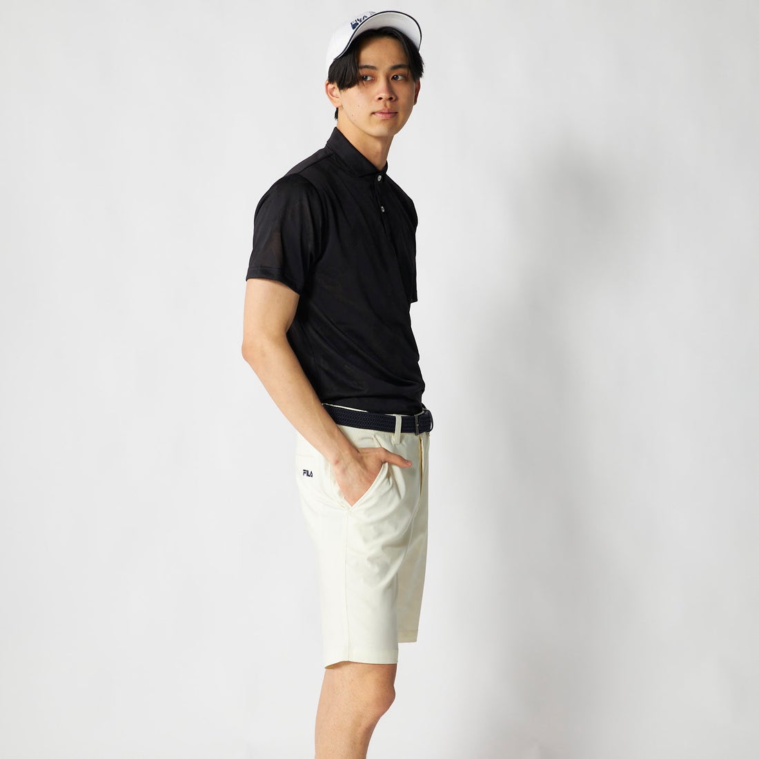 ゴルフ】半袖シャツ / メンズ （BK） -FILA（フィラ）公式通販