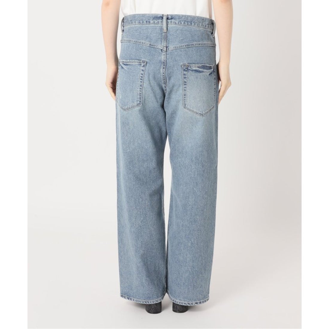 フレームワーク FRAMeWORK ≪追加≫デニムストレートパンツ3 （グレーA