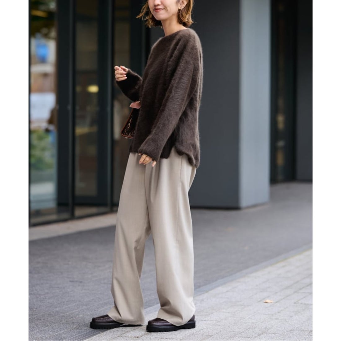 フレームワーク FRAMeWORK ≪追加予約≫FOX/CASHMERE ボートネック