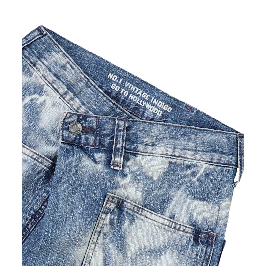 ゴートゥーハリウッド GO TO HOLLYWOOD ワークデニム変形NAVY巻き