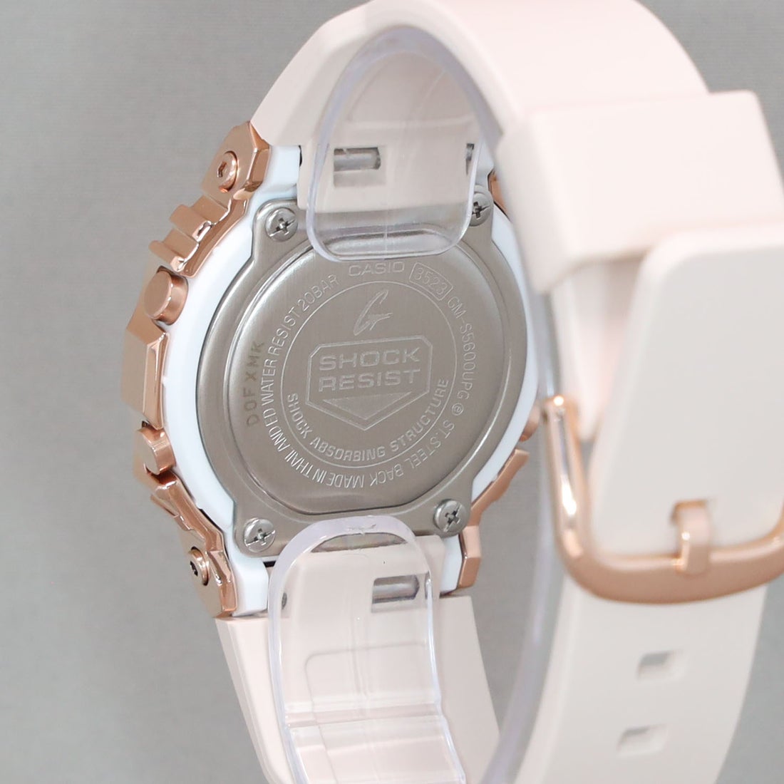 G-SHOCK】5600シリーズ / メタルベゼル / GM-S5600UPG-4JF （ピンク