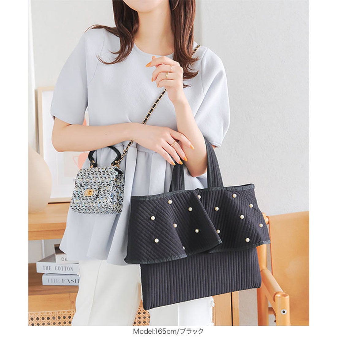 コウベレタス KOBE LETTUCE フリルデザインヌビバッグ [B1585