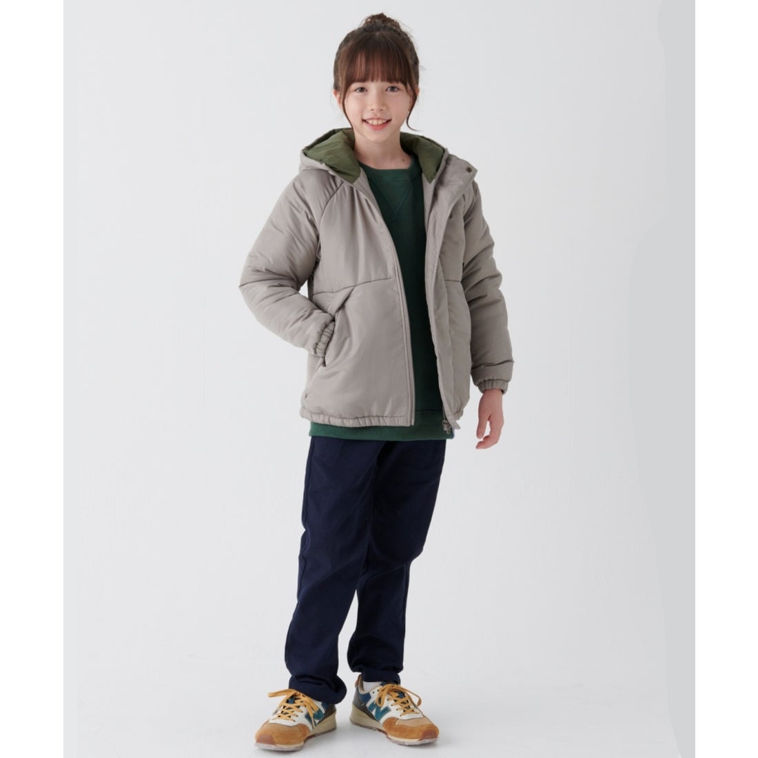 クリフ メイヤー KRIFF MAYER 軽量中綿ジャケット(130～170cm