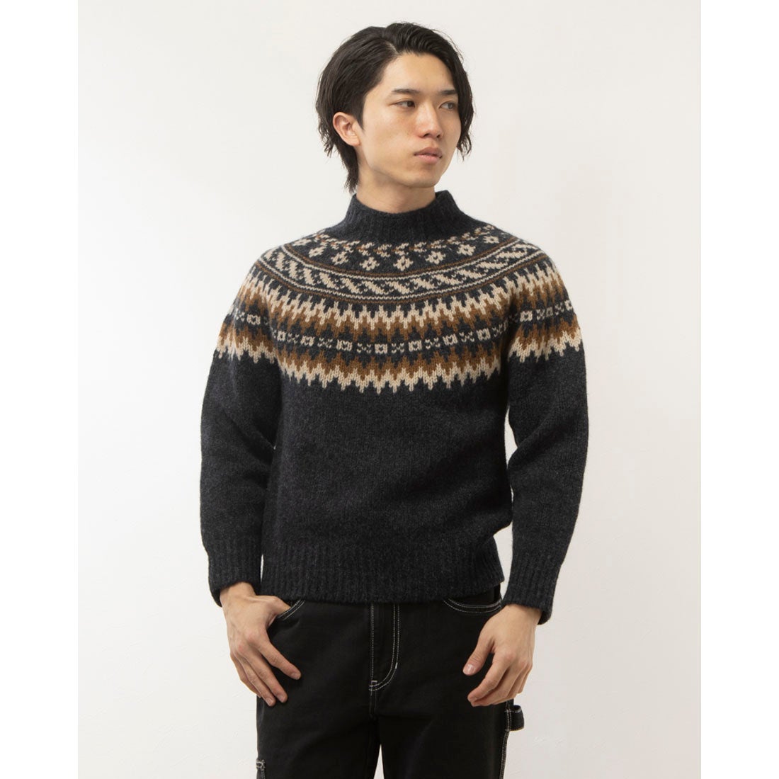 ハーレーオブスコットランド Harley of scotland ノルディック ウール