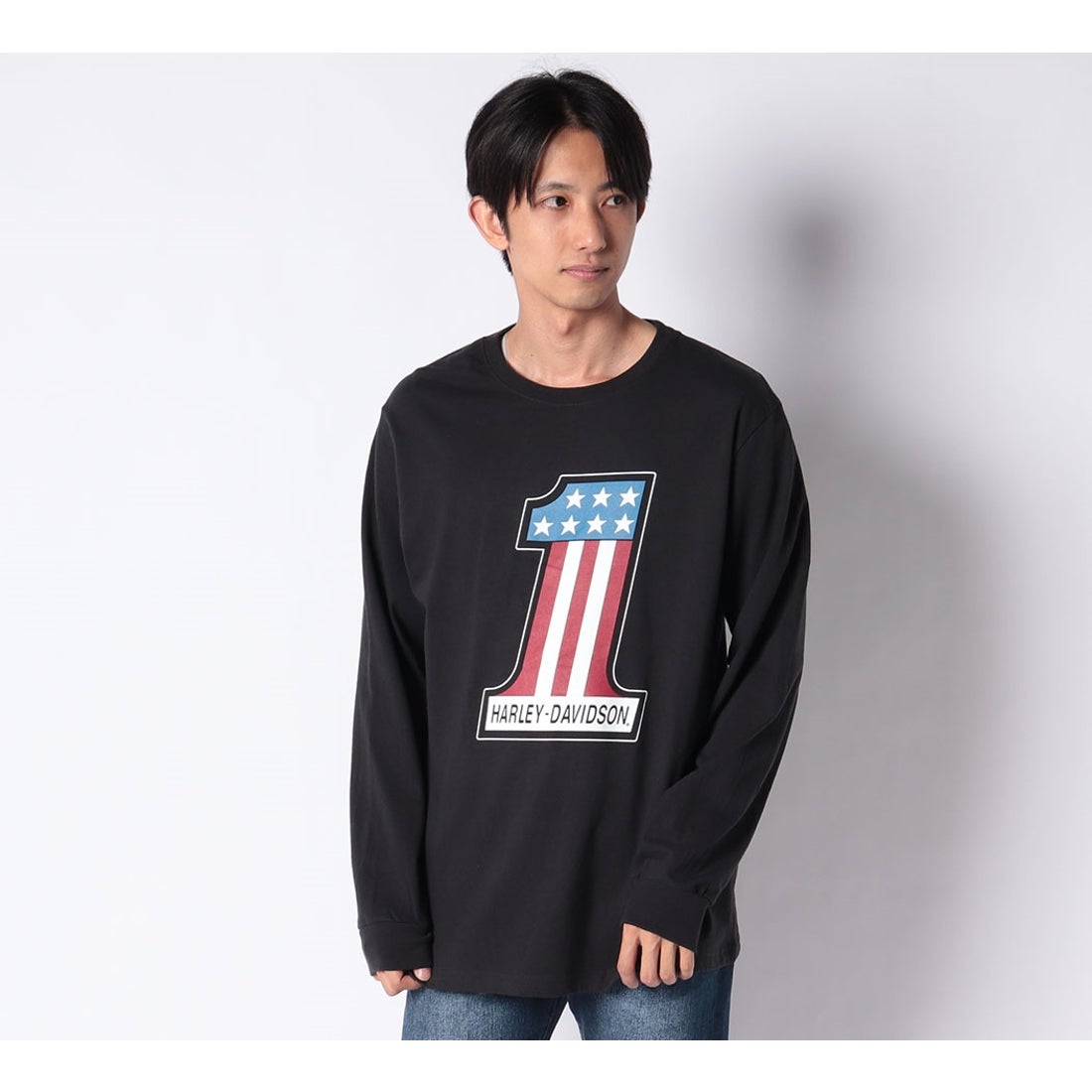 1レーシングロングスリーブTシャツ -ハーレーダビッドソン公式