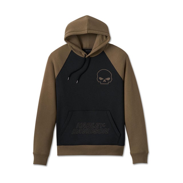 オールドイングリッシュスタックBar & Shieldラグランパーカー