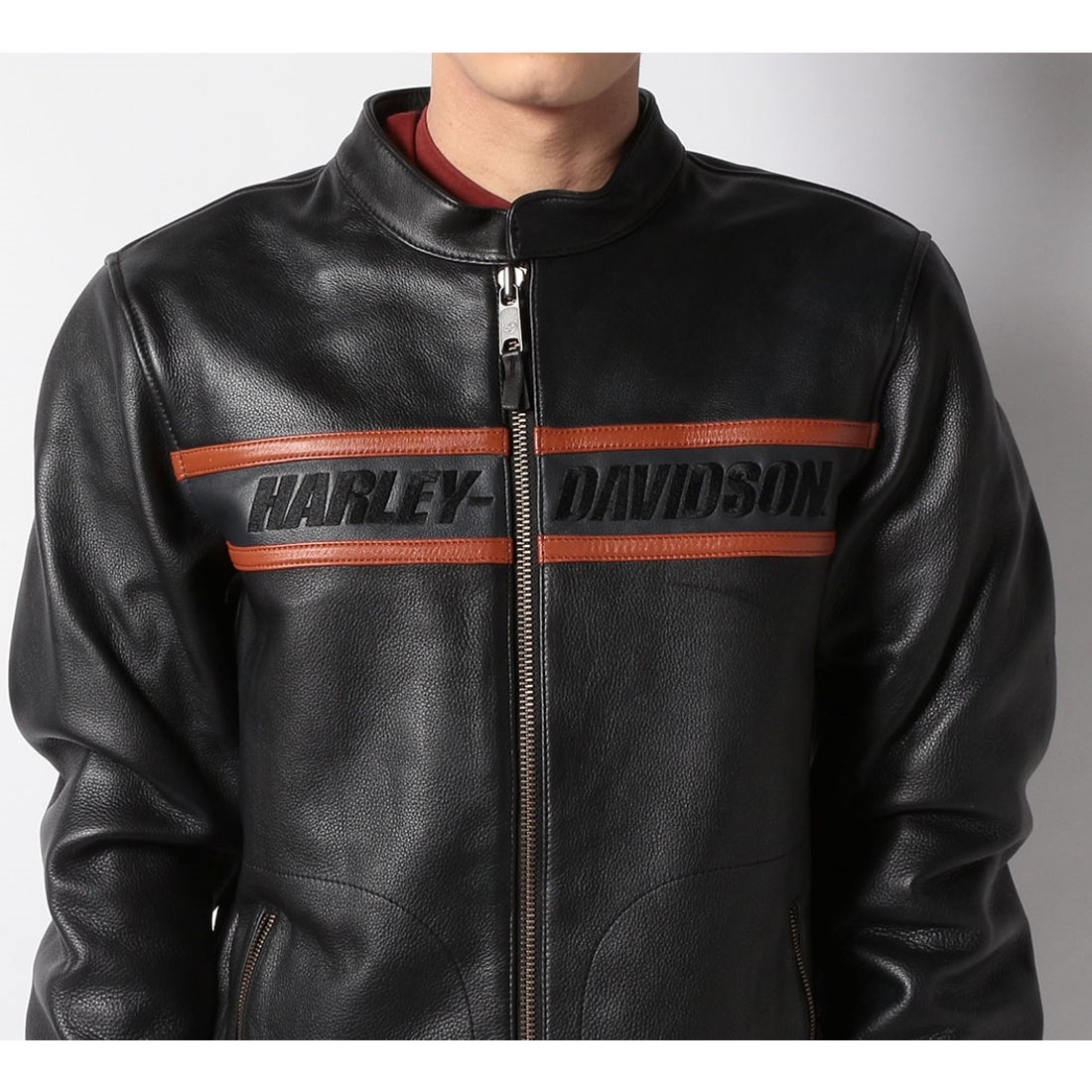 ビクトリー・レーンIIレザージャケット -ハーレーダビッドソン公式