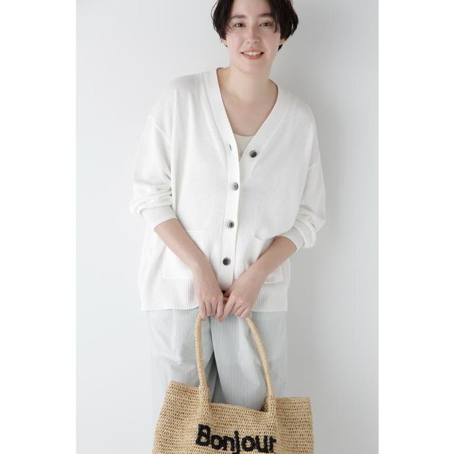 シップス SHIPS 〈手洗い可能〉オーガンジー プリーツ ハイゲージ