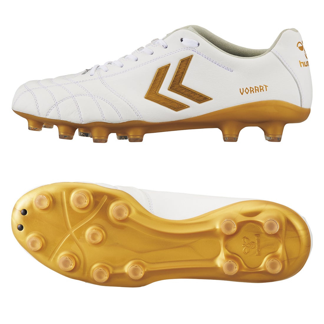 hummel ヒュンメル ヴォラート3 PRO(ホワイト×ゴールド) HAS1244R 1038