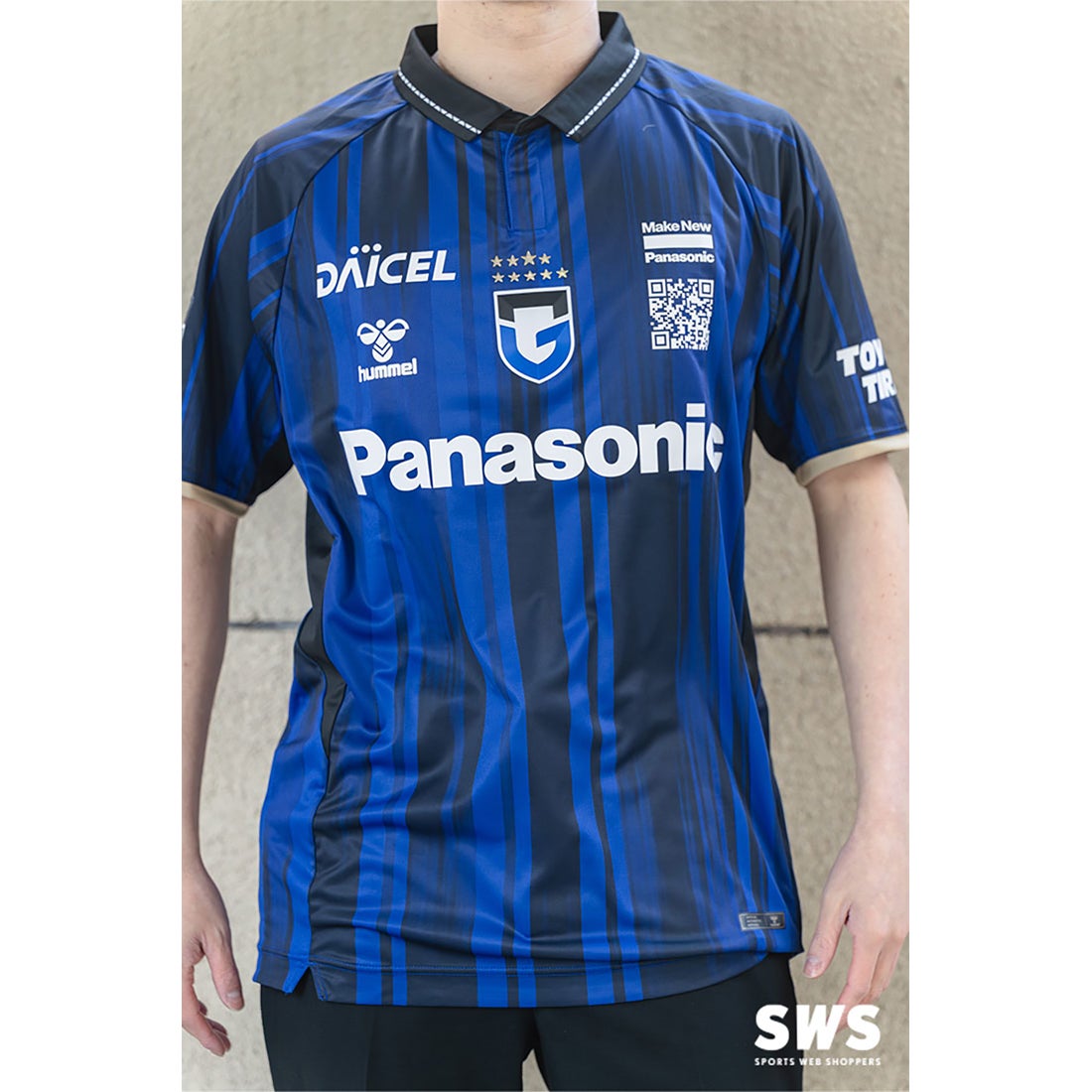 hummel ガンバ大阪 2025 ユニフォーム ホーム 半袖 オーセンティック