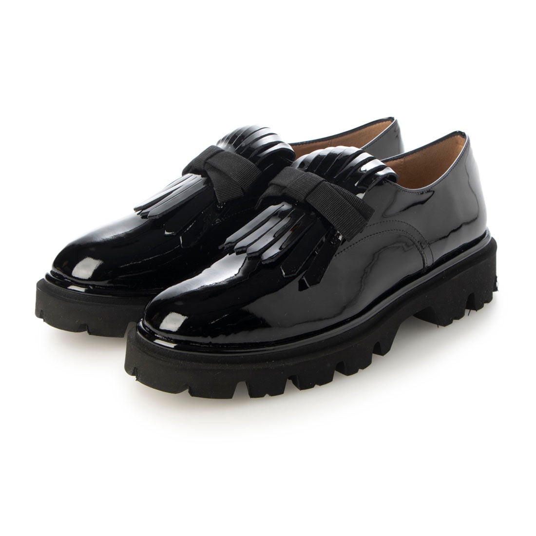 インターショシュール INTER-CHAUSSURES シューズ （ブラックエナメル