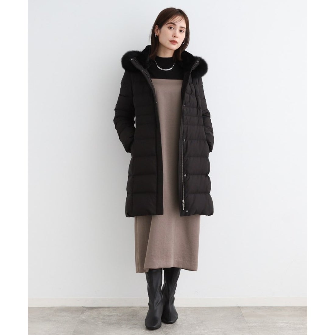 インディヴィ INDIVI 【名品／撥水／抗菌防臭】ロング リサイクル