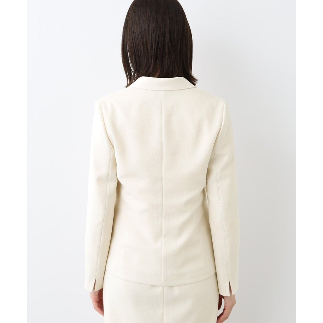 インディヴィ INDIVI 【洗える／スーツ】テーラードカラージャケット