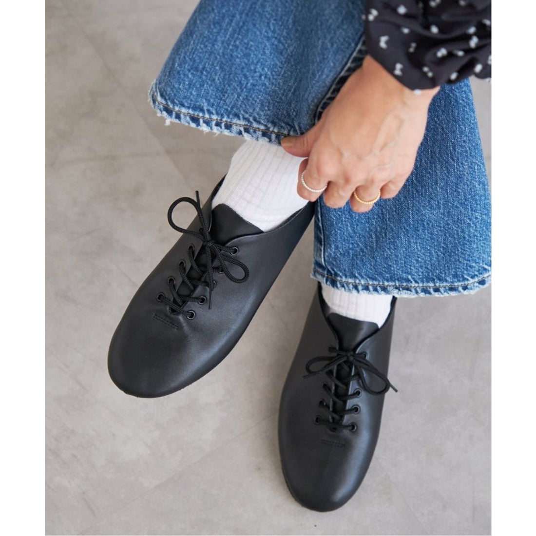 イエナ IENA repetto/レペット JAZZ ジャズシューズ （ブラック