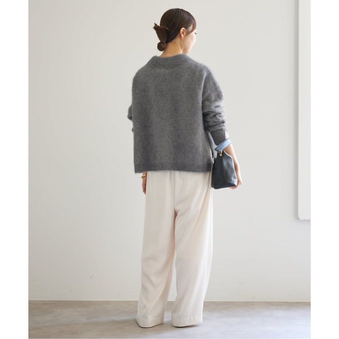 イエナ IENA FLUFFYプルオーバー （ネイビー） - ファッション通販