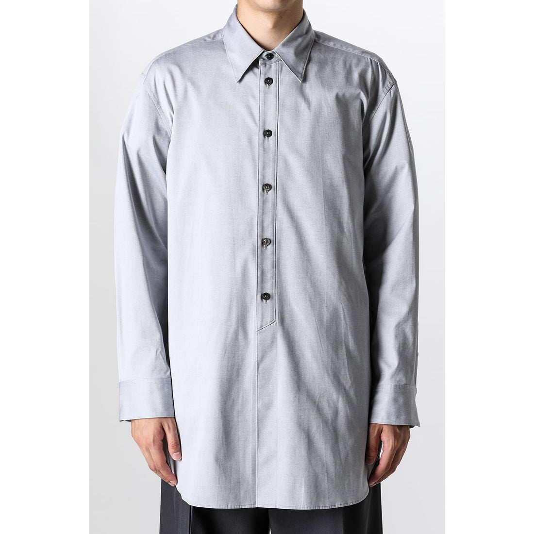 イレニサ IRENISA Middle Length Shirt （L.Gray） 通販 大阪心斎橋