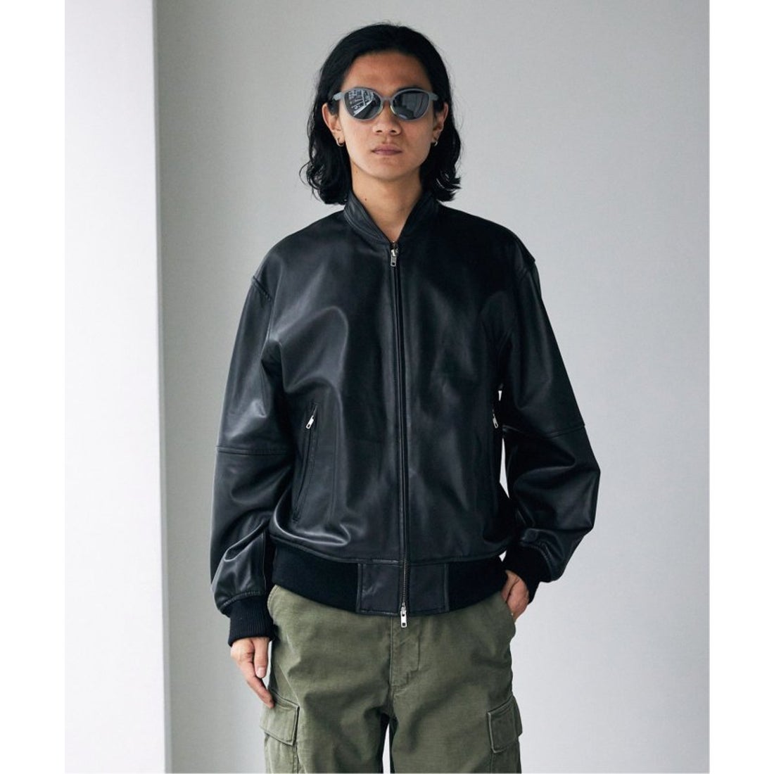 ジャーナルスタンダード JOURNAL STANDARD シープレザー ボンバー