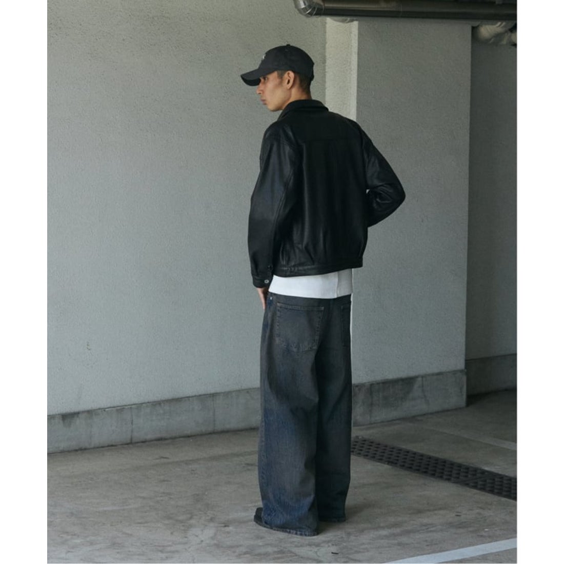 ジャーナルスタンダード JOURNAL STANDARD NZ ラムレザー トラッカー